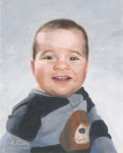 Baby boy portrait