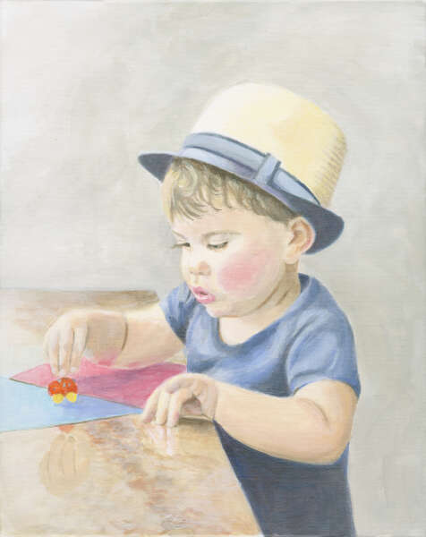 Boy in hat