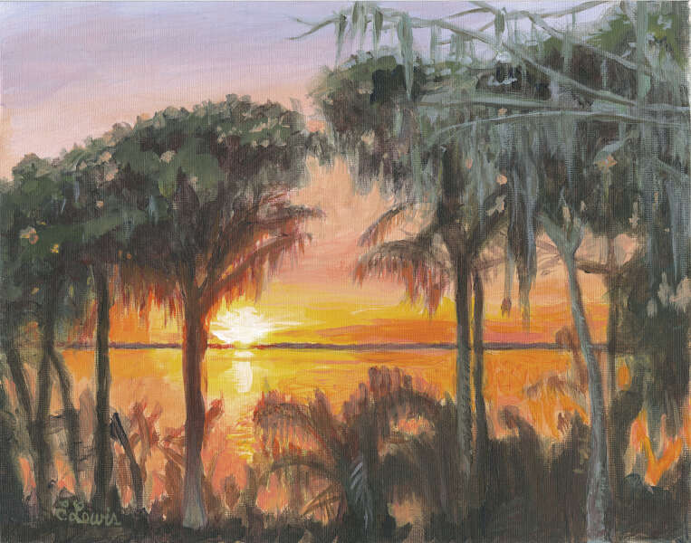 Sunset on Lake Eustis