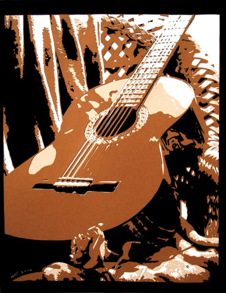 Cedar Guitar