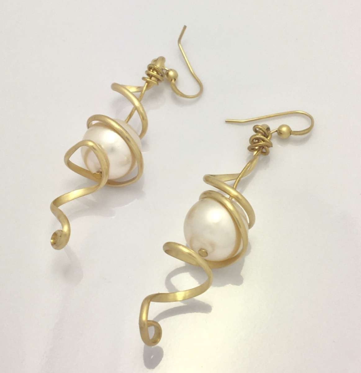 Twists with Swarovski pearl