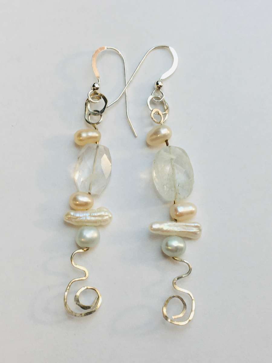 Freshwater Pearls, and Aquamarine