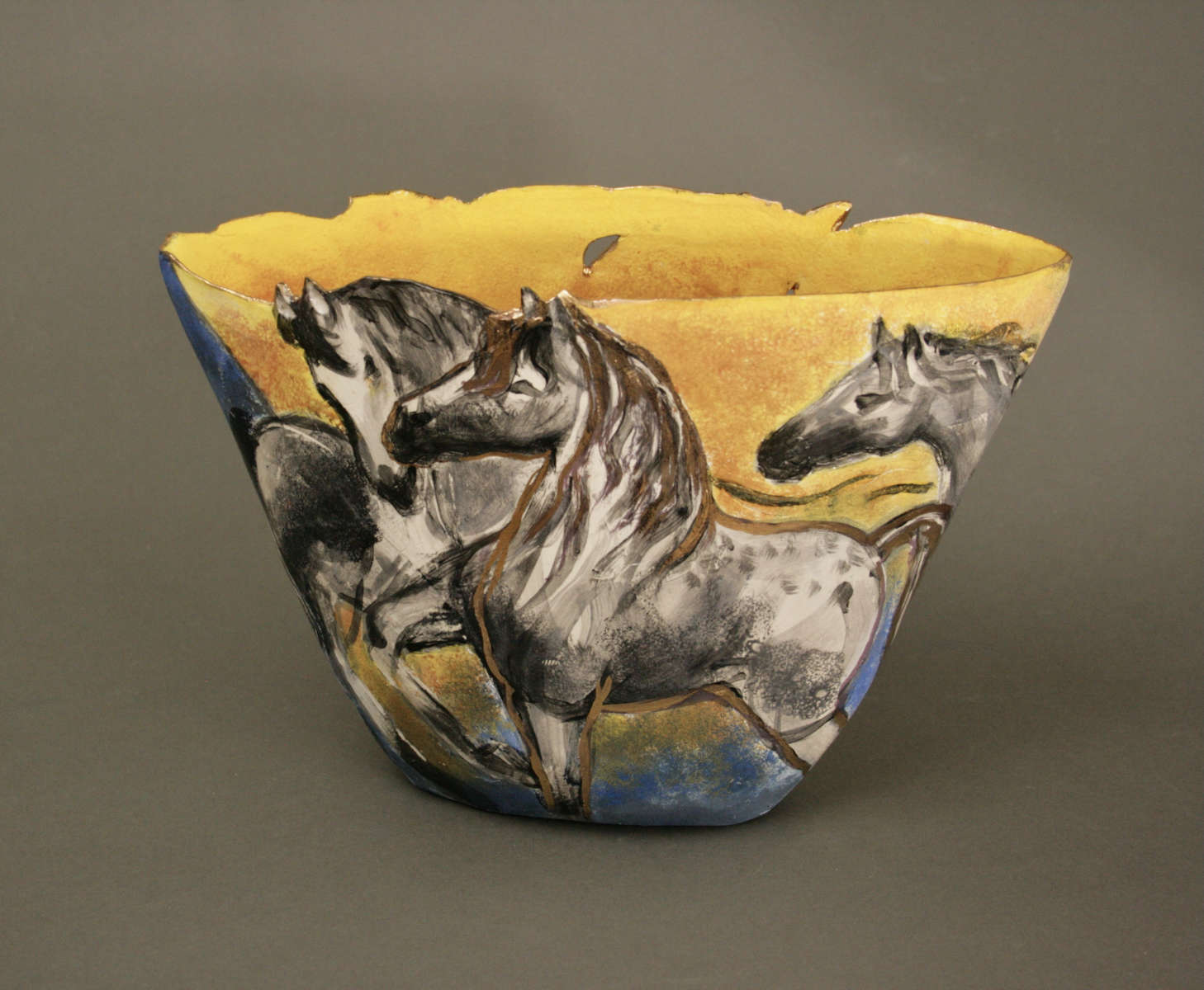 Horses Vessel, Side Two Horses Vessel, Side Two