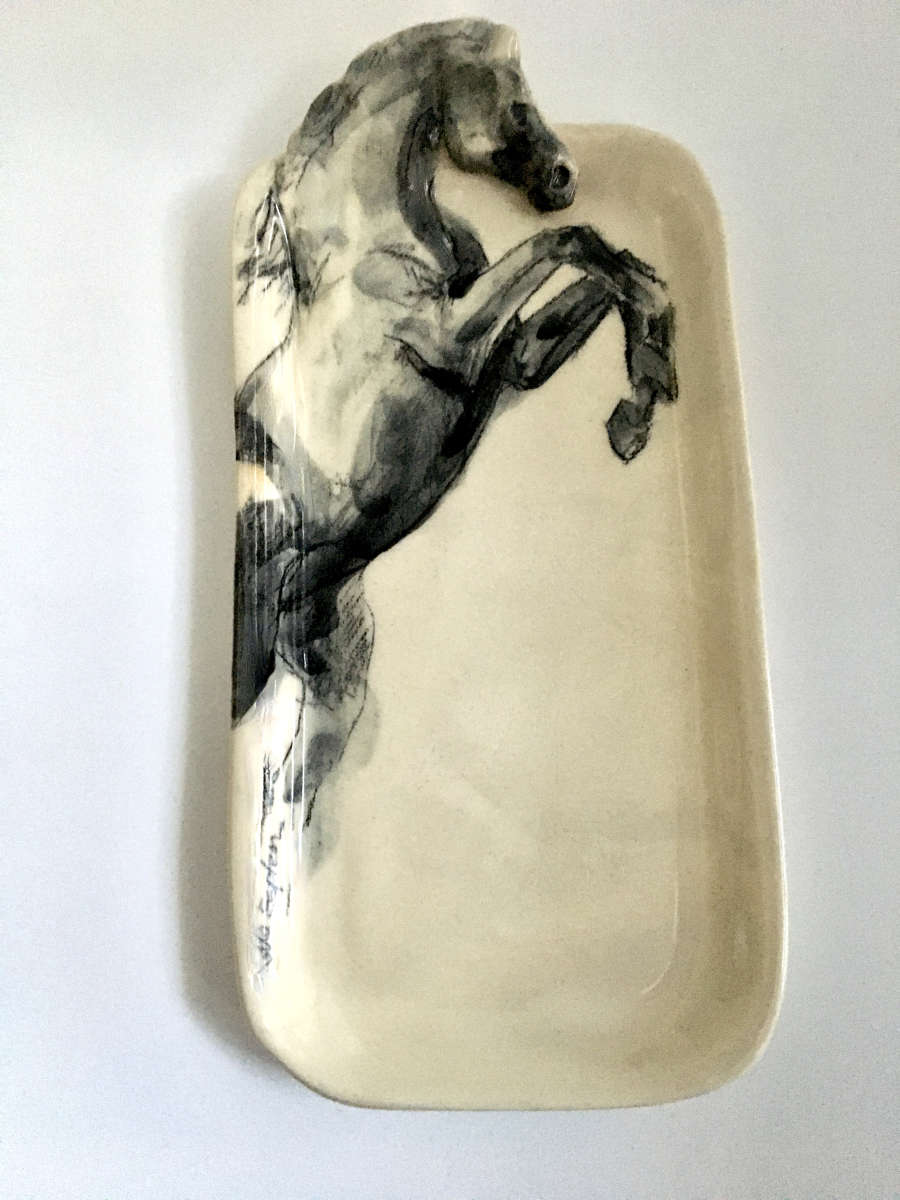 Rearing Horse Dish Rearing Horse Dish