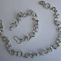 Sterling Set Necklace and bracelet