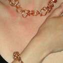 Necklace and bracelet Twists and Turns