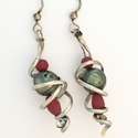 Red and Green and silver