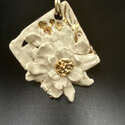 White and Gold Flower