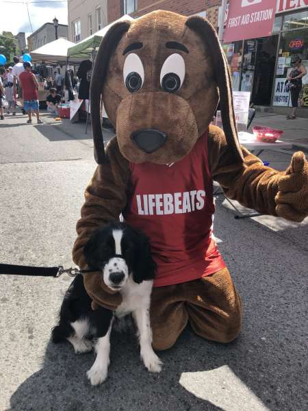 Lukie with his buddy