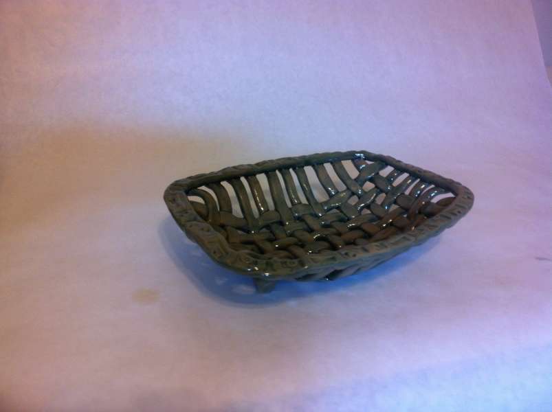 Stoneware basket