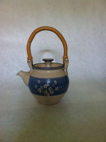 Cherry blossom teapot