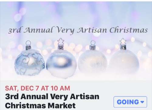 3rd Annual Very Artisan Christmas Market